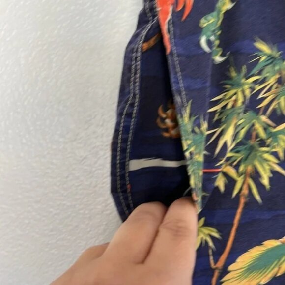 EUC Vintage Polo Ralph Lauren Dragon Eagle Swim Trunks sz M - Picture 5 of 6